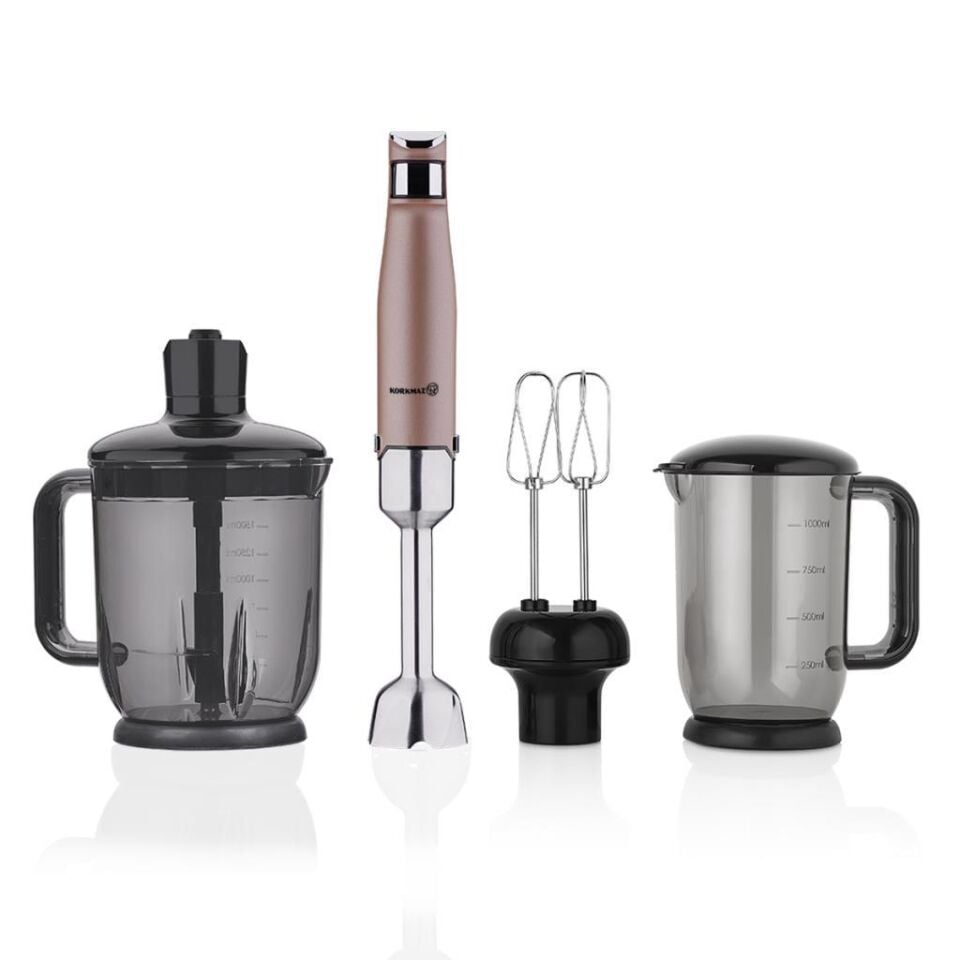 KORKMAZ A449-01  PERFORMİX MEGA BLENDER SET ROSE G