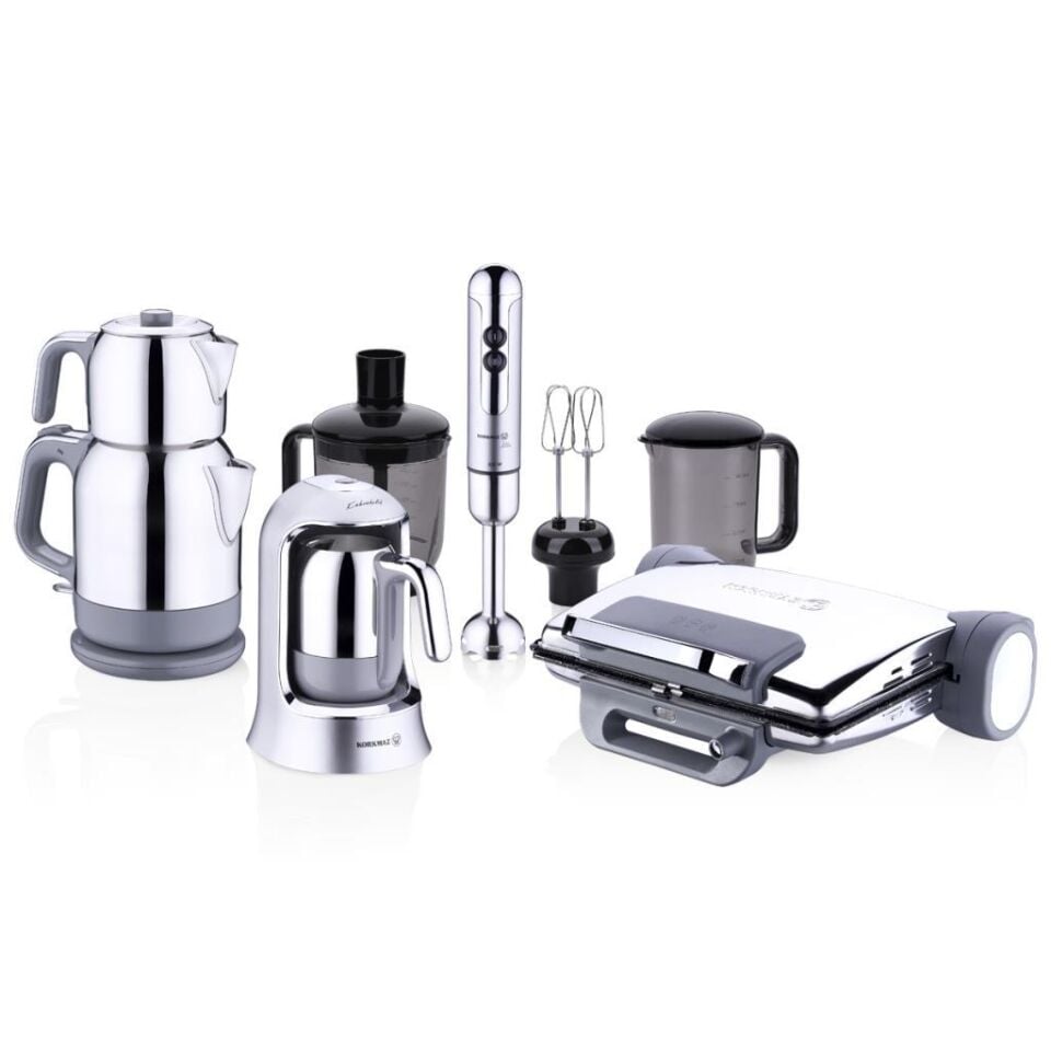 KORKMAZ A1827 İNOX 14 PARÇA ELEKTRO SET