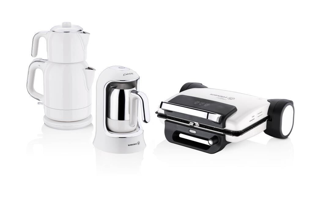 KORKMAZ A1856 VANİLYA 7 PRÇ ELEKTRO SET