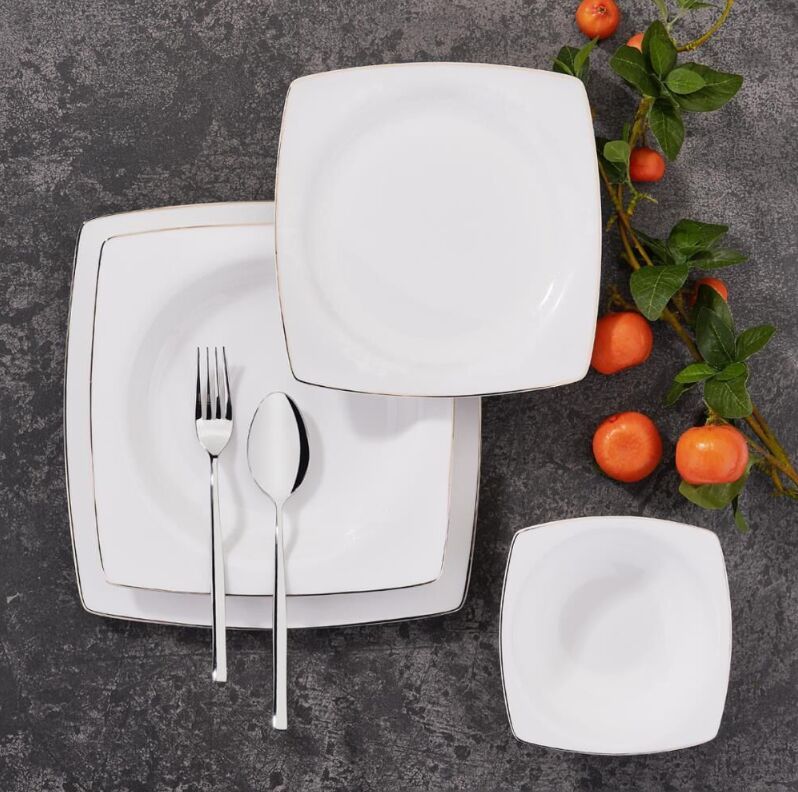 KORKMAZ A8433 BONE SEL.60 P YEMEK TAKIMI (KARE)