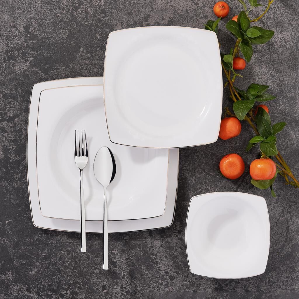 KORKMAZ A8433 BONE SEL.60 P YEMEK TAKIMI (KARE)