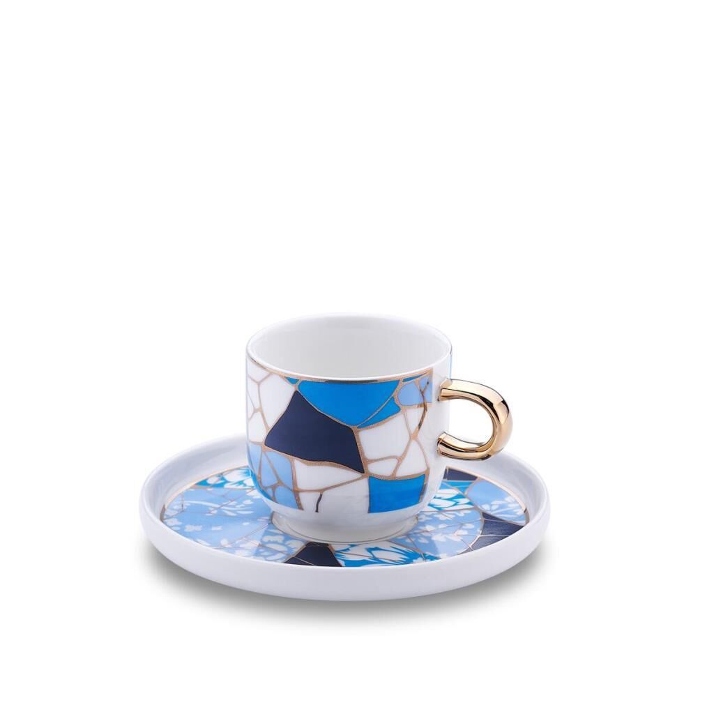 KORKMAZ A8669-2 LİDYA 4  PRÇ KAHVE FİNCAN TAKIMI