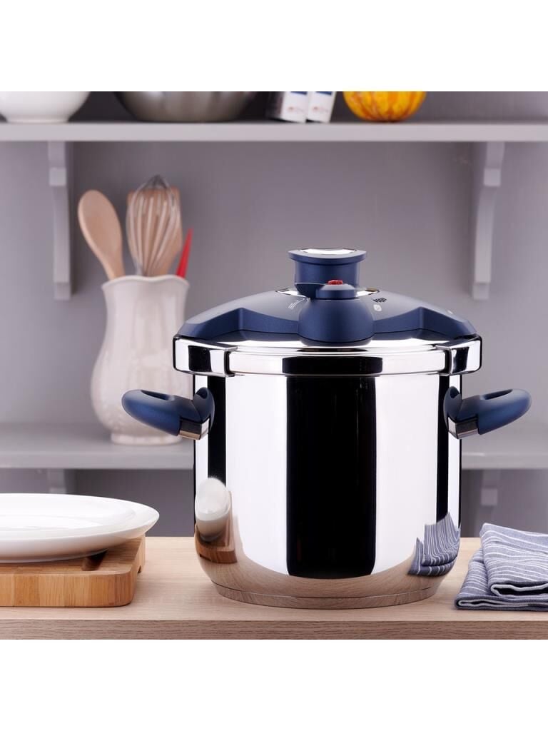 KORKMAZ A174-02 BELLA AZURA DÜDÜKLÜ TENCERE 7 LT