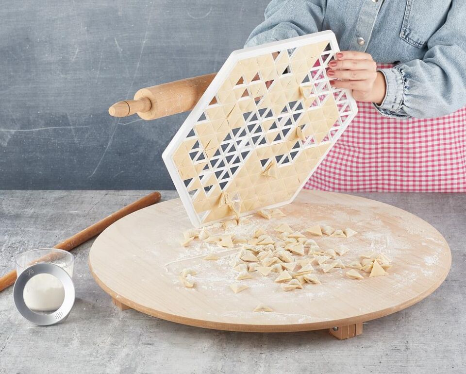 VİP AHMET VP-087 ÜÇGEN MANTI KALIBI XL 40 CM