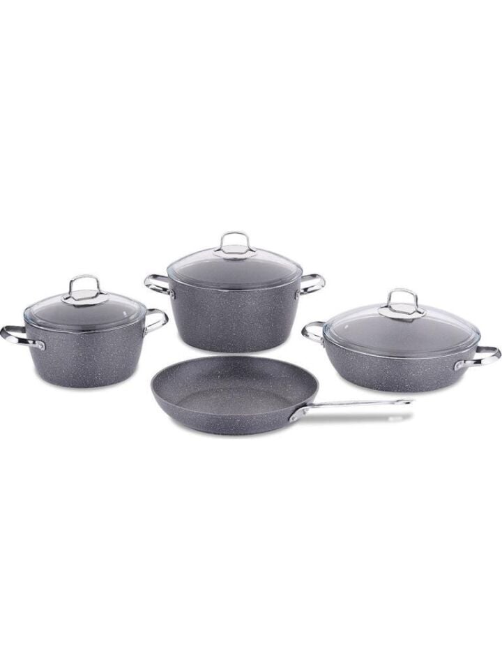 KORKMAZ A2892 NEA 7 PARÇA TENCERE SETİ