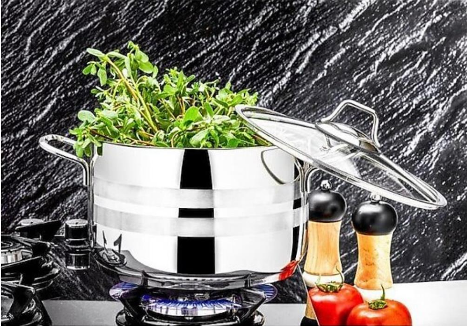 ÖZLİFE 4010 EKİN 34*23 ÇELİK TEKLİ TENCERE SADE