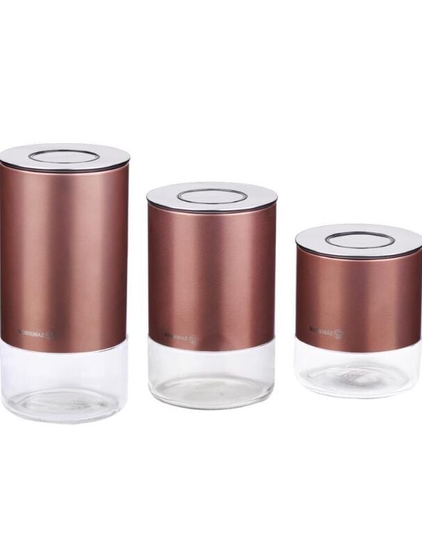 KORKMAZ A5520-2 STORA PLUS 3 LÜ SAK.SETİ ROSE GOLD