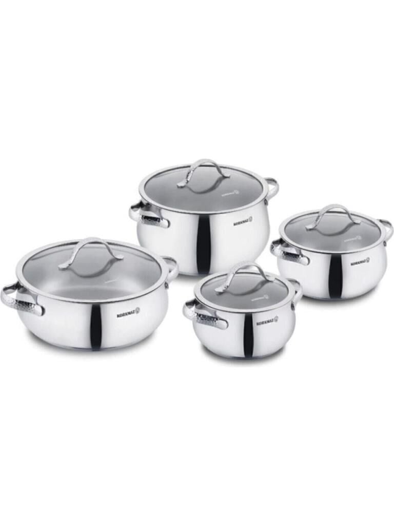 KORKMAZ A1964 SAMARA 8 PARÇA TENCERE SETİ