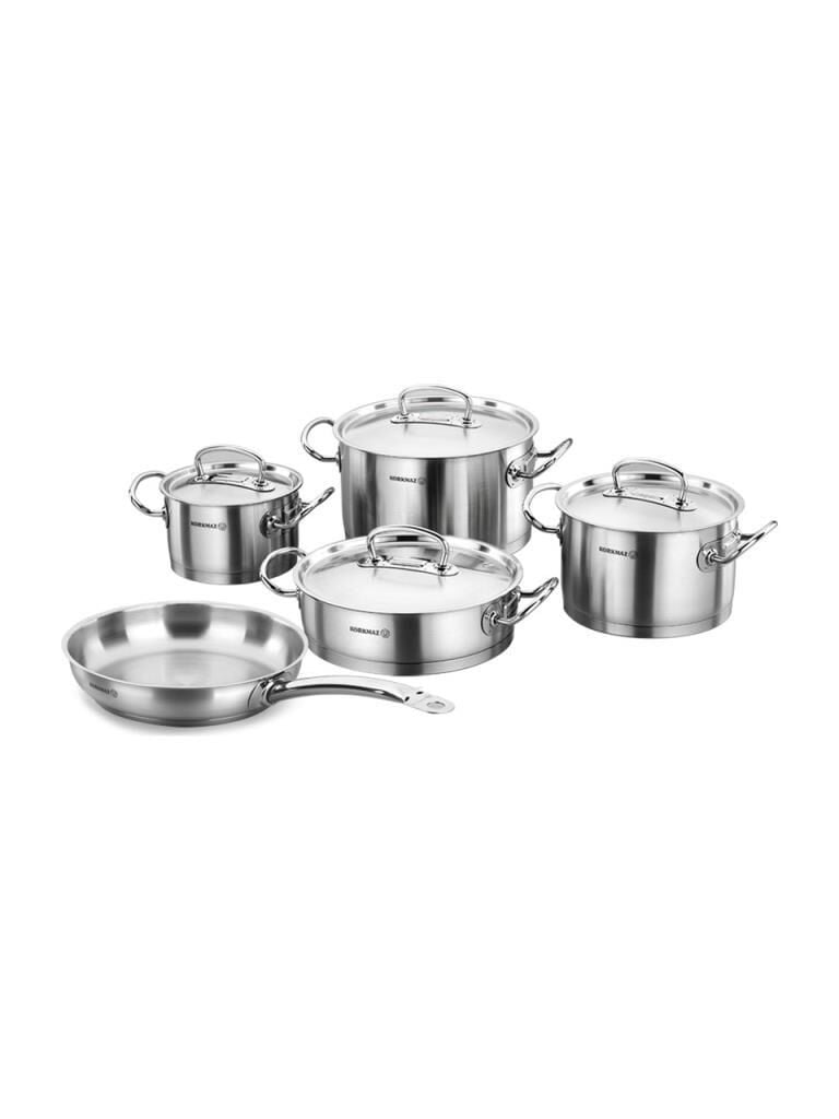 KORKMAZ A1150 PROLİNE 9 PRÇ.TENCERE SETİ