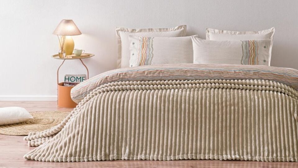 PUFFY BATTANİYE SOVA WELLSOFT-ÇİFTLİ KUM BEJİ