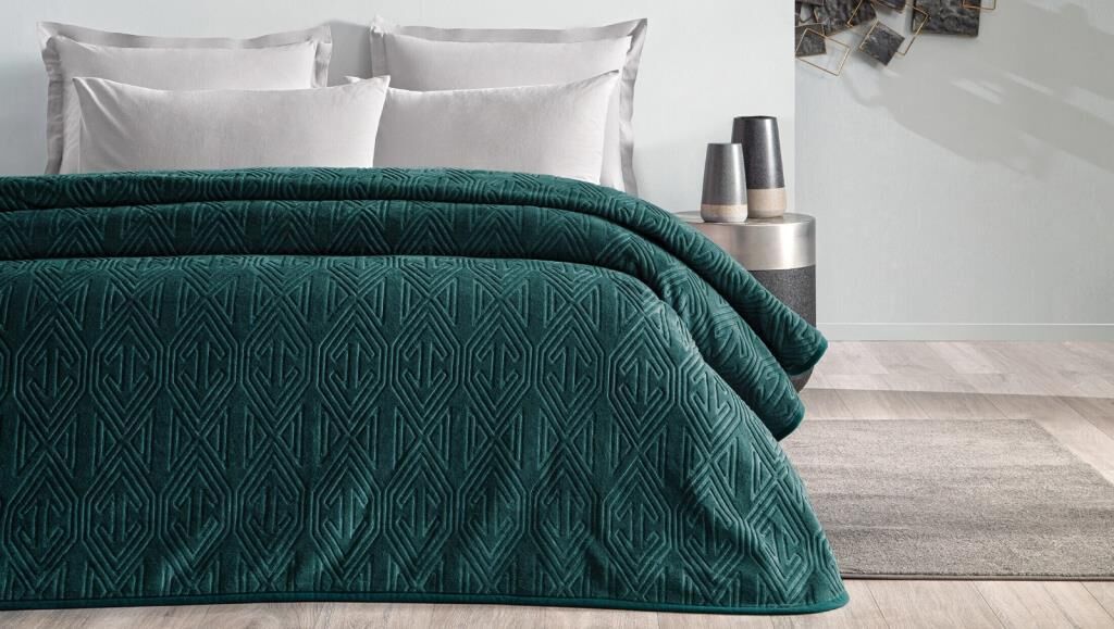 PUFFY BATTANİYE MELAN EMBOS-ÇİFTLİ PETROL YEŞİLİ