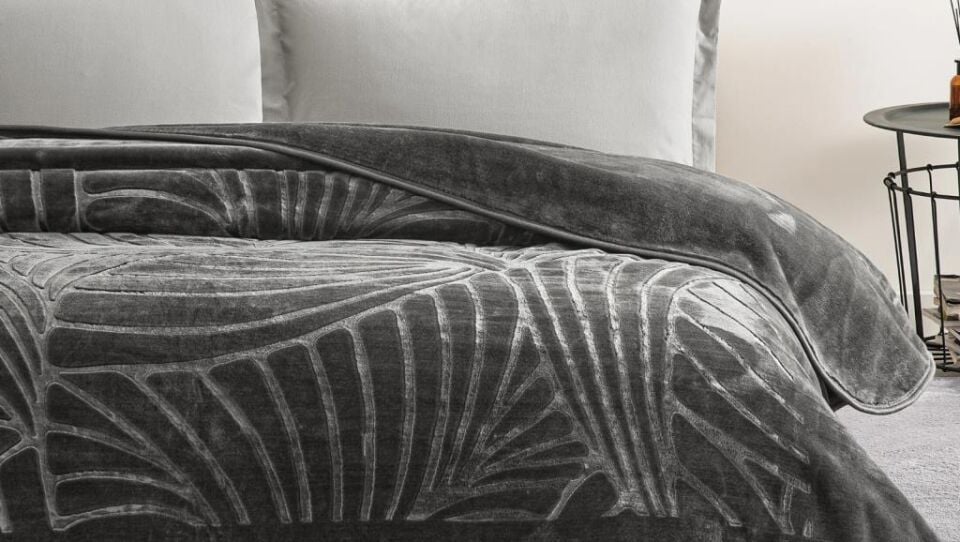 PUFFY BATTANİYE FİONA EMBOSS-ÇİFTLİ ANTRASİT