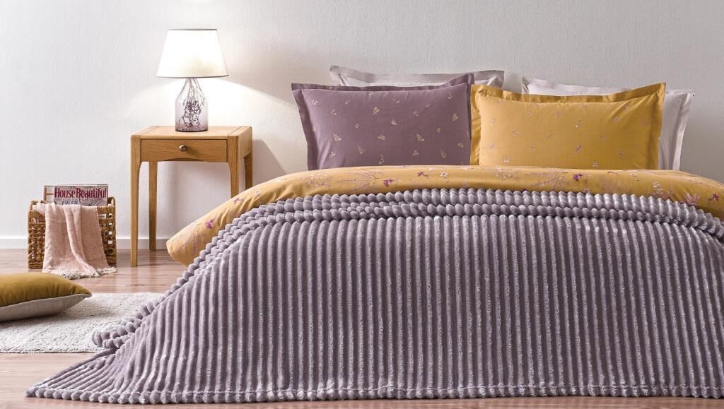 PUFFY BATTANİYE SOVA WELLSOFT-ÇİFTLİ KÜL MORU