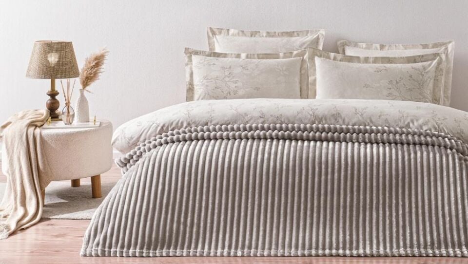 PUFFY BATTANİYE SOVA WELLSOFT-ÇİFTLİ VİZON