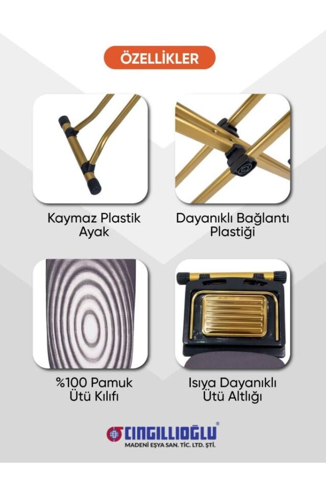 CINGILLIOĞLU CM-991 HAUSPOWER  ÜTÜ MASASI