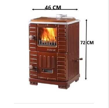 MERİÇ LÜX SALON TURBO SOBA CAMLI