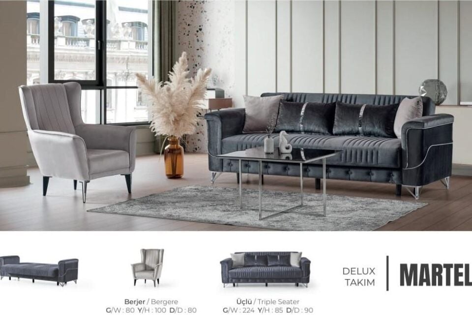 SEÇİL MARTEL KOLTUK TAKIMI