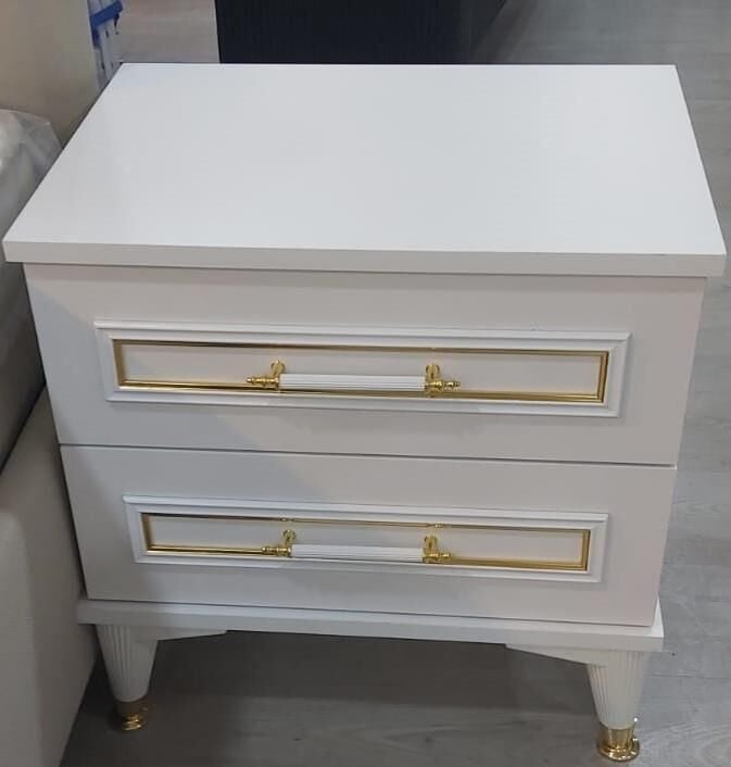 SEÇİL 6 LI YATAK ODASI TAKIMI-LAK-BEYAZ