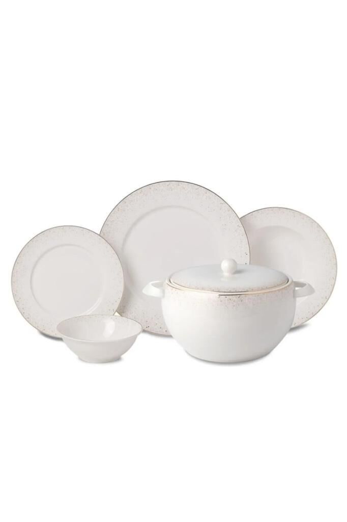 KORKMAZ A8364 PERLA COLL.60 P YEMEK TAK-YUVARLAK