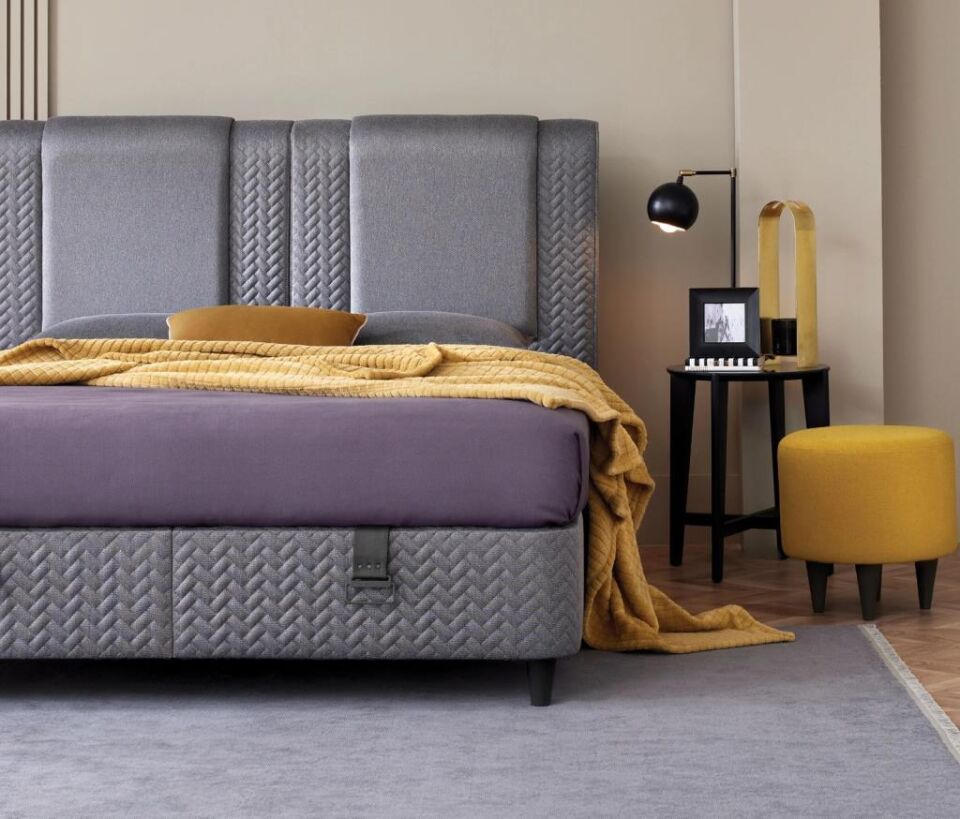 PUFFY VİSCO DYNAMİC BAŞLIK CHİLLY GRİ-150*200