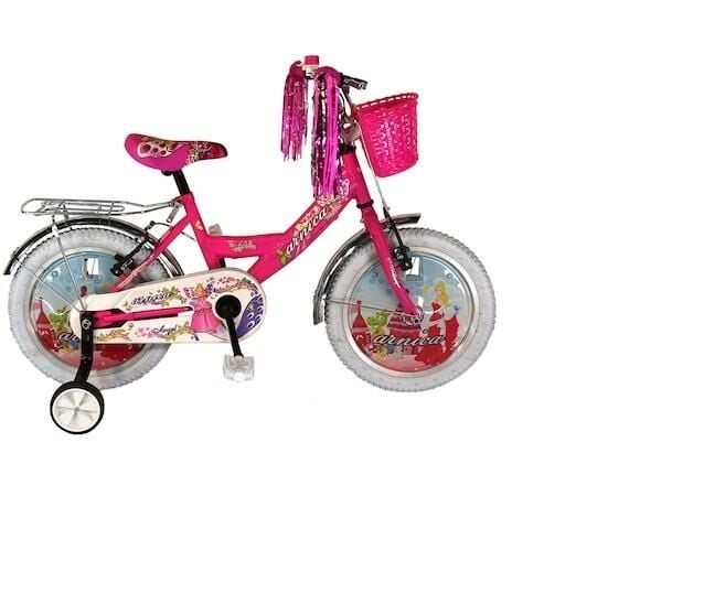 ARNİCA 1605-1 16 JANT KAPAKLI-BAGAJLI BİSİKL-PEMBE