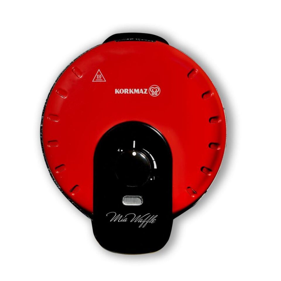 KORKMAZ A319-04 MİA WAFFLE MAKİNESİ KIRMIZI