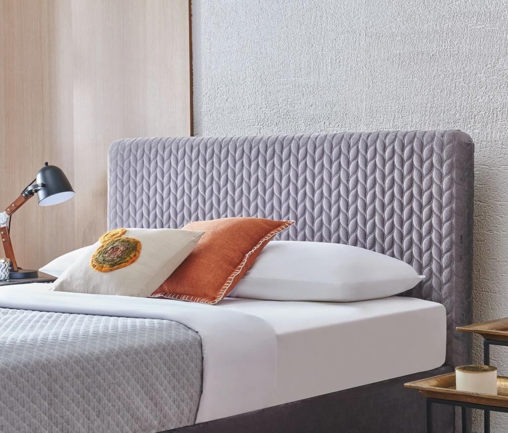 PUFFY TALIS BAŞLIK-GRİ-140*190