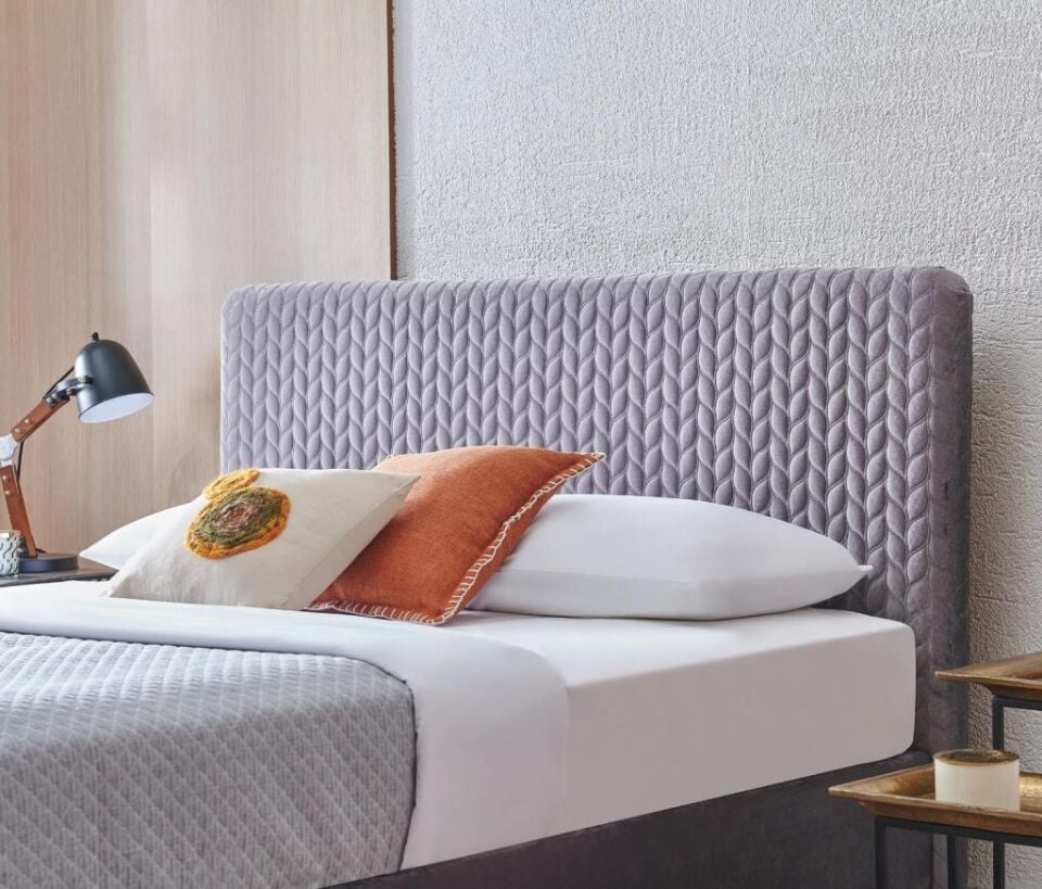 PUFFY TALIS BAŞLIK-GRİ-140*190