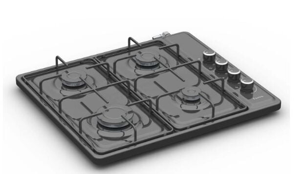 FERRE NEW D-40 B SİYAH SET ÜSTÜ OCAK DG Lİ
