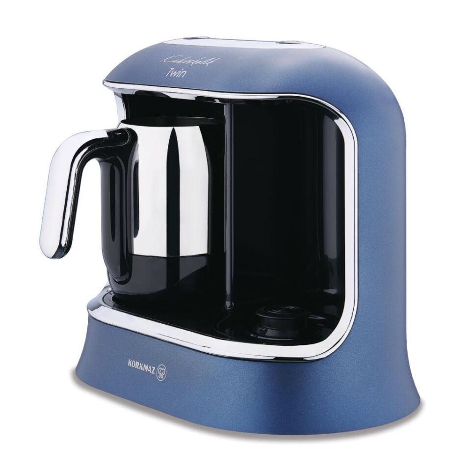 KORKMAZ A861-03 KAHVEKOLİK TWİN KAHVE MAK.AZURA/KR