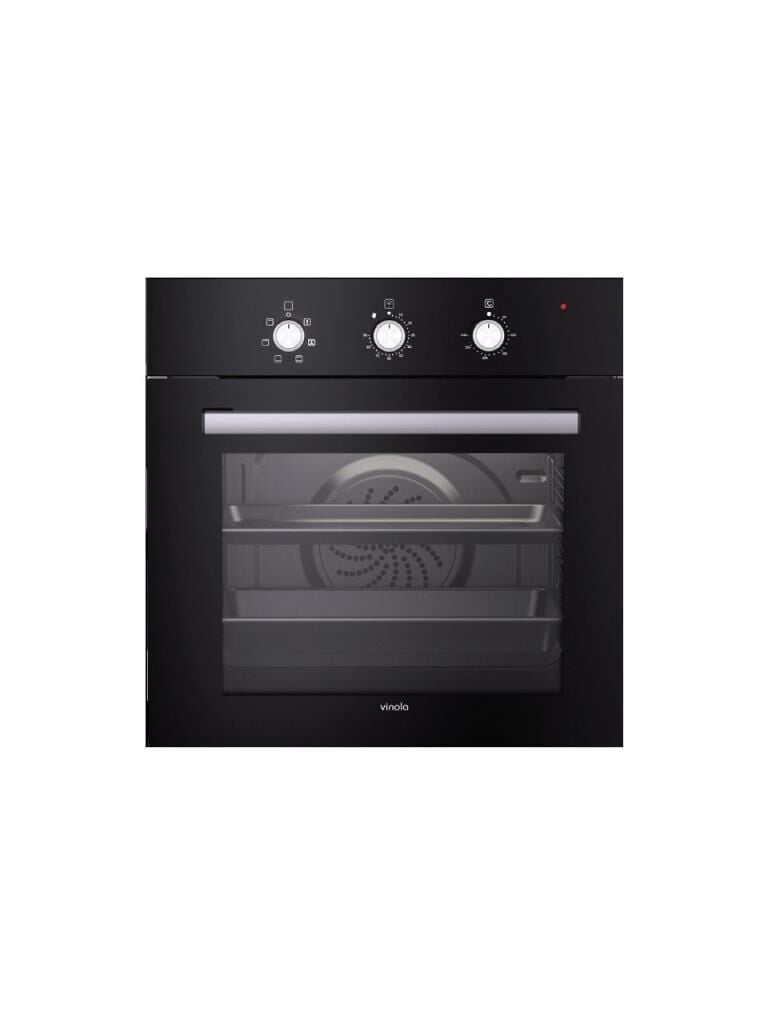 VİNOLA SİYAH TURBO CAM ANKASTRE FIRIN