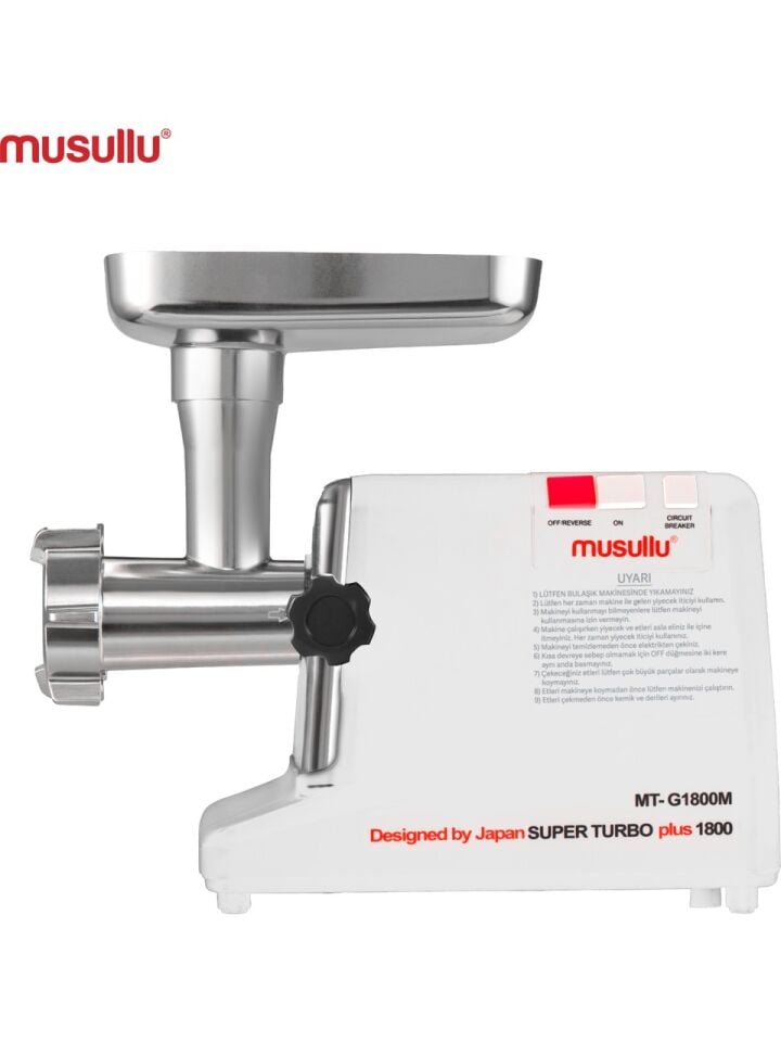 MUSULLU MT-G1800M GRİNDER ET KIYMA