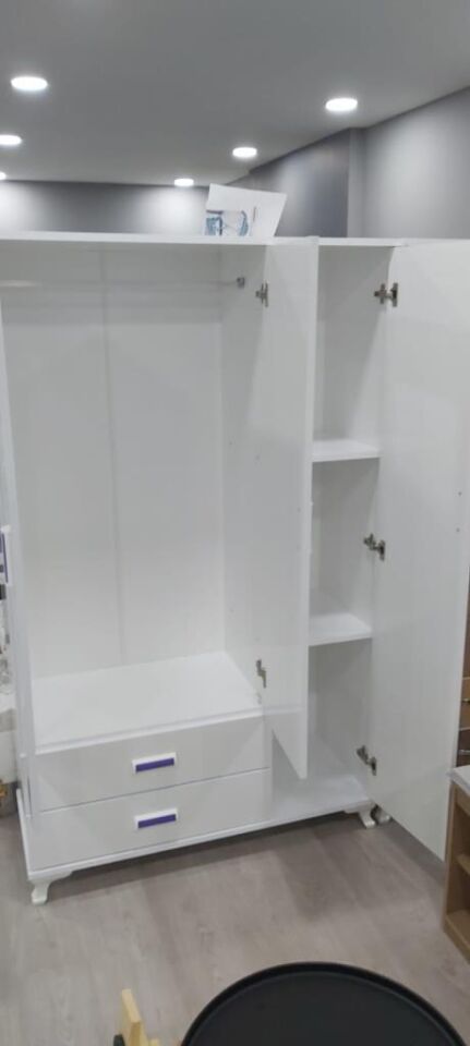 SEÇİL 3 KAPILI ELBİSE DOLABI