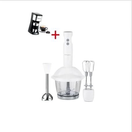 CONTİ 3 Fonksiyonlu El Blender Seti - Krem / 1700 Watt + Filtre Kahve Makinesi Hediyeli
