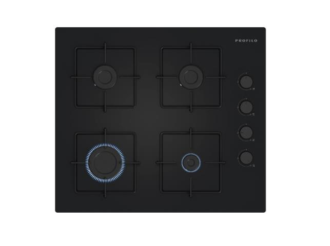 PROFİLO OE36K6P10D ANKASTRE SİYAH CAM OCAK- DG Lİ
