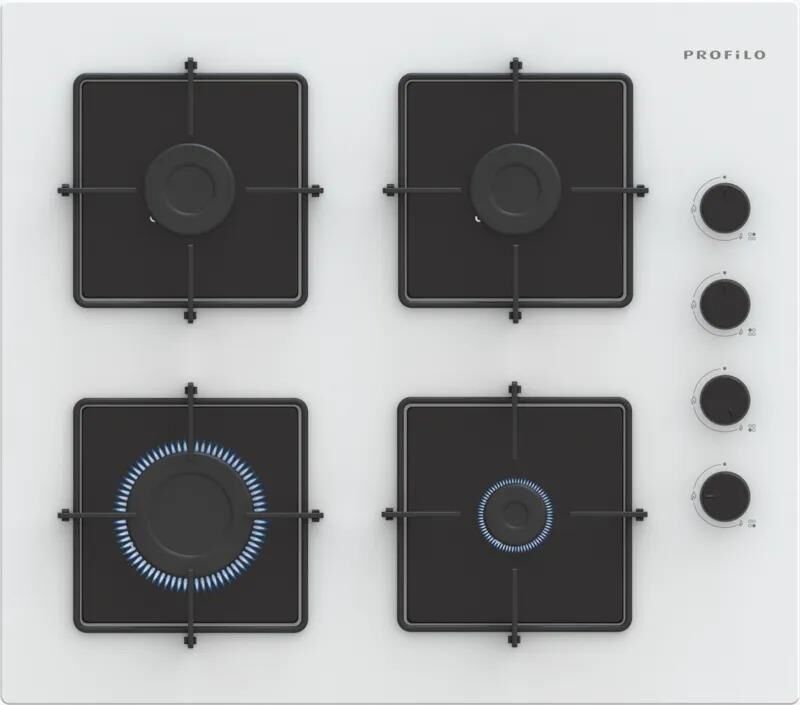 Profilo Elit Beyaz Cam Ankastre Set Premıum Paket ( FRMA234B + OE36P2P11D + DVK6J320 )