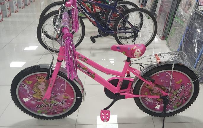 ARNİCA 2005 20 JANT  KAPAK. BAGAJ. BİSİKLET-PEMBE