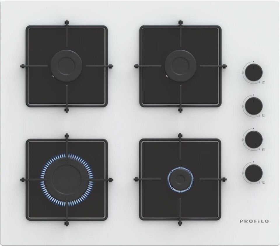 PROFİLO OE36P2P11D ANKASTRE BEYAZ CAM OCAK-DG Lİ