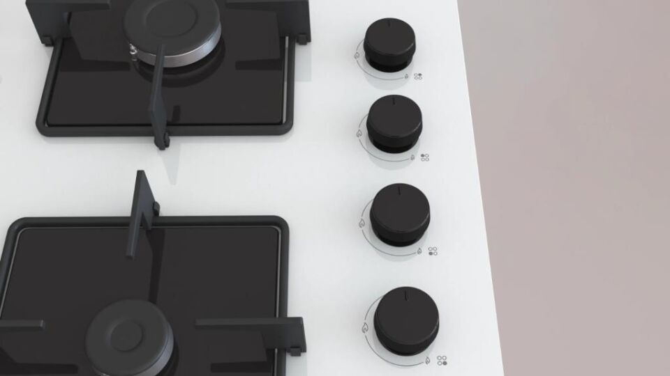 PROFİLO OE36P2P11D ANKASTRE BEYAZ CAM OCAK-DG Lİ