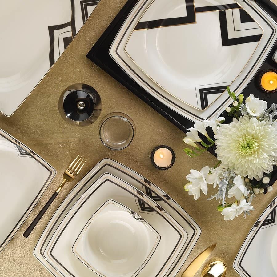 KÜTAHYA İNCİ BONE MARE 53  PRÇ YEMEK TAK.12045