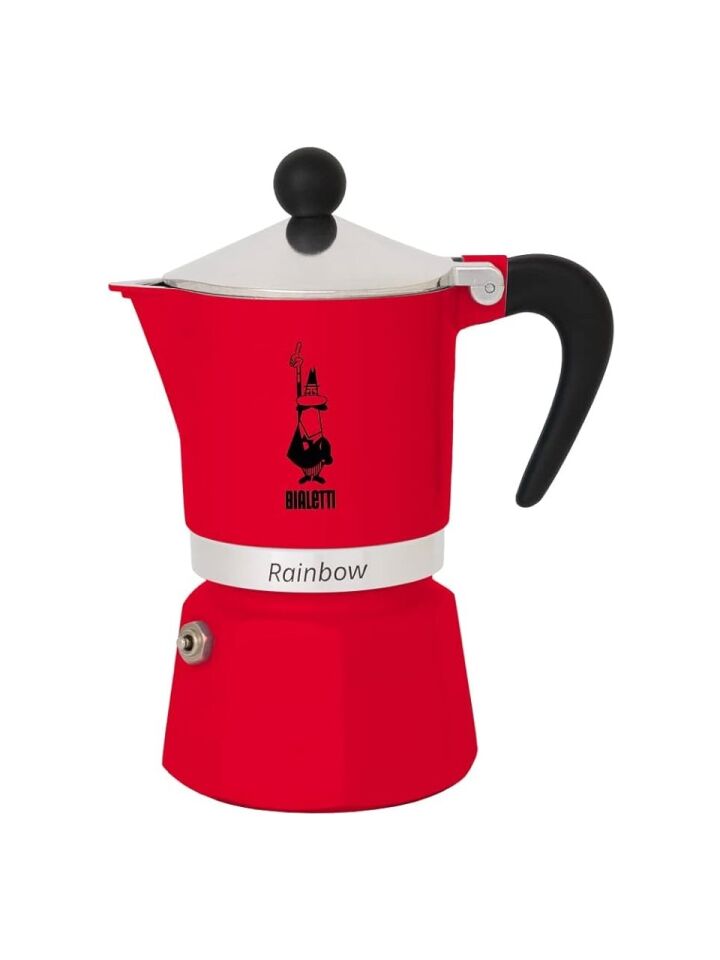 BİALETTİ-RAİNBOW 3 CUPS ESPRESSO PİŞİRİCİ-130ML KI