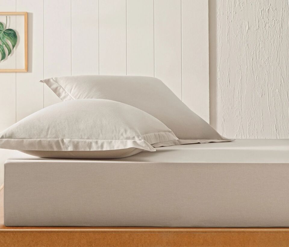 PUFFY LASTİKLİ ÇARŞAF RNF YIKAMALI BEJ-100 *200