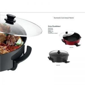 LORENZO LRZ-1074 GURMEMİX PİZZA TAVASI