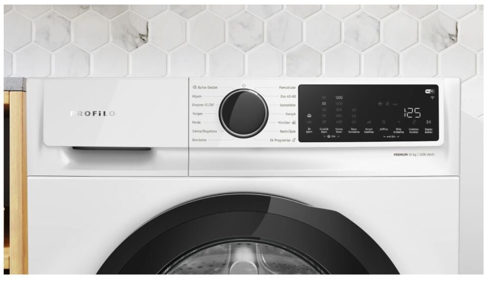 PROFİLO CGK252Z1TR ÇAMAŞIR MAKİNESİ-1200 DEV-10 KG