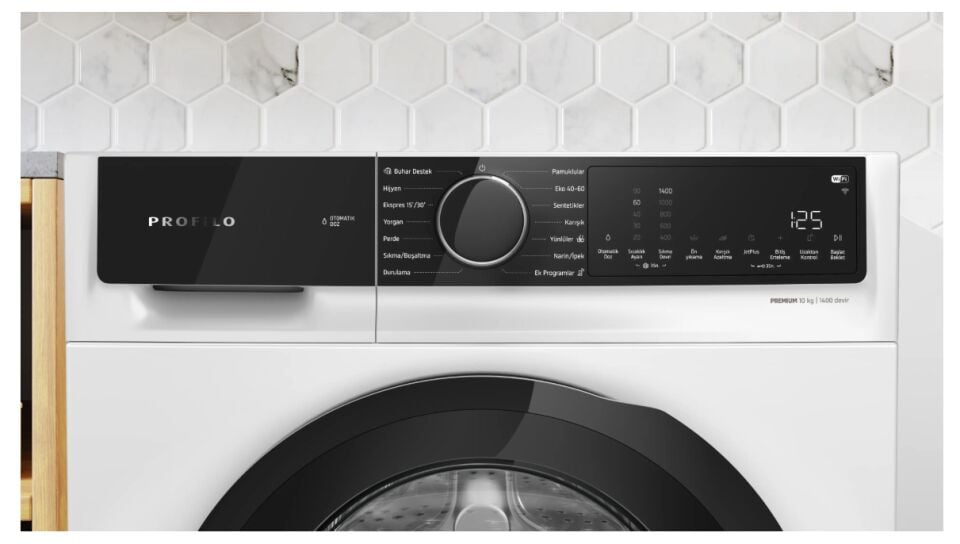 PROFİLO CGK254Y0TR ÇAMAŞIR MAKİNESİ-1400 DEV-10 KG